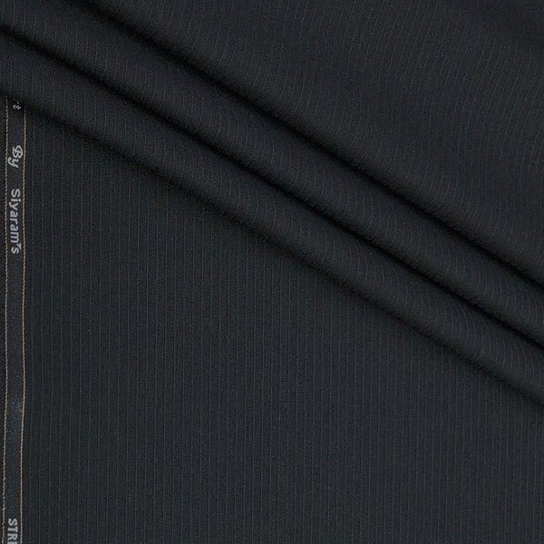 Trouser Fabric Siyaram Stretchable Poly Viscose Lining Colour Steel Grey