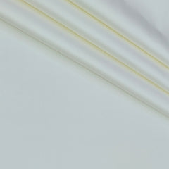 Shirt Fabric Soktas 80s Giza Cotton Plain Colour Off White