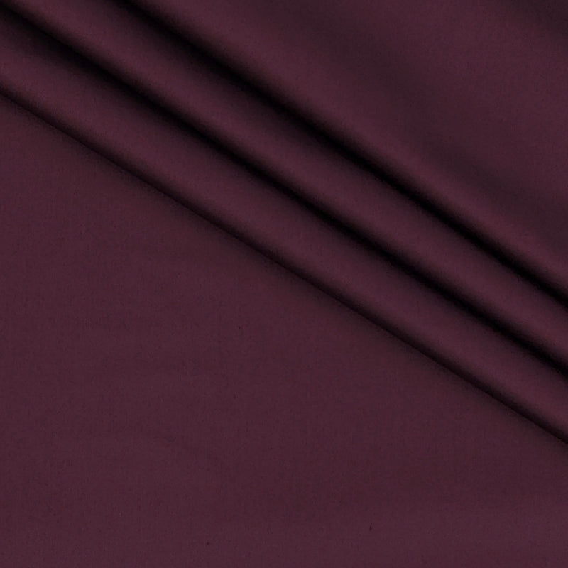 Shirt Fabric Soktas 80s Giza Cotton Plain Colour Dark Maroon