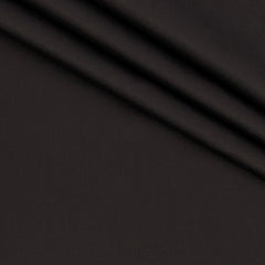 Shirt Fabric Soktas 80s Giza Cotton Plain Colour Dark Coffee