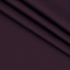 Shirt Fabric Soktas 80s Giza Cotton Plain Colour Dark Purple