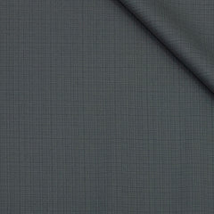 Trouser Fabric Raymond Poly Viscose Check Colour Greenish Grey