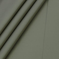 Trouser Fabric Raymond Pure Cotton Plain Color Croissant Brownish Green