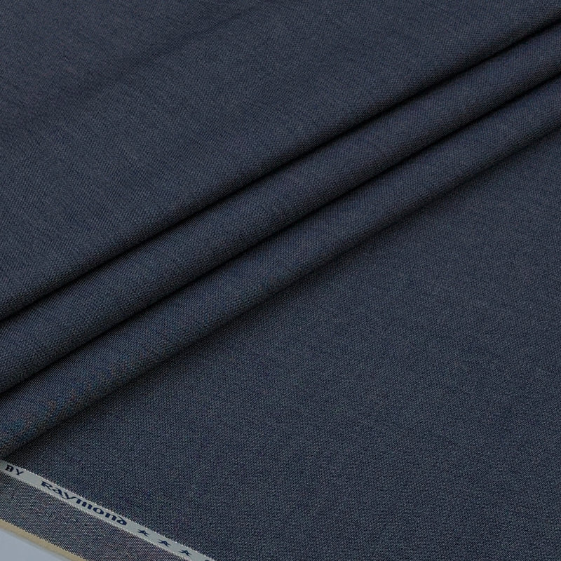 Jeans Fabric Raymond Men’s Cotton Denim Unstitched Stretchable Fabric Colour Bluish Grey
