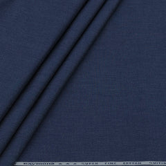 Jeans Fabric Raymond Men’s Cotton Denim Unstitched Stretchable Fabric Colour Space Blue