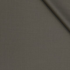 Trouser Fabric OCM Super 150s Wool Plain Colour Burlywood Brown