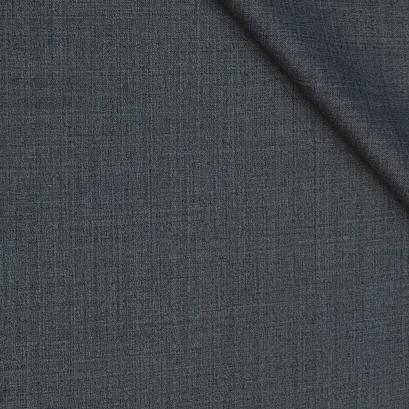 Trouser Fabric OCM Super 150s 40%Wool Plain Colour Worsted Grey