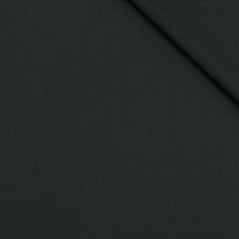 Trouser Fabric OCM Super 150s 40%Wool Plain Colour Laurel Green