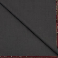 Trouser Fabric OCM Super 150s 40%Wool Plain Colour Cedar Brown