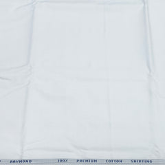 Shirt Fabric Raymond Finest Giza Cotton Plain White