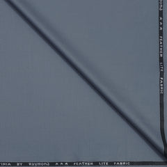 Trouser Fabric Raymond T/R Plain Color Silver Blue