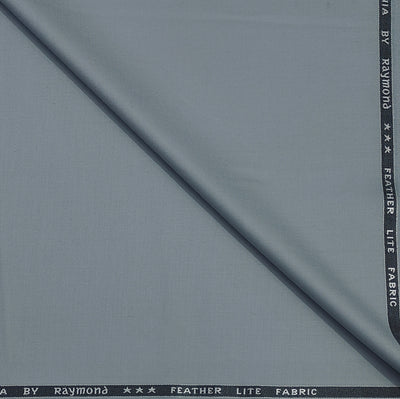 Trouser Fabric Raymond T/R Plain Color Silver