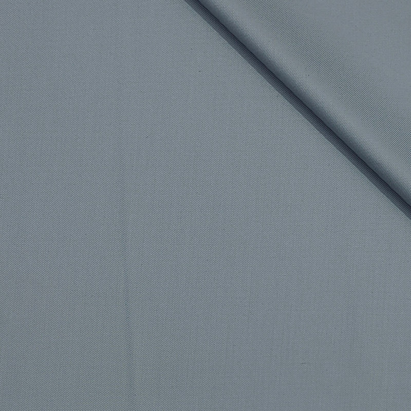 Trouser Fabric Raymond T/R Plain Color Silver