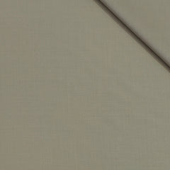 Trouser Fabric Raymond 100s Wool Blended Plain Colour Sand Brown