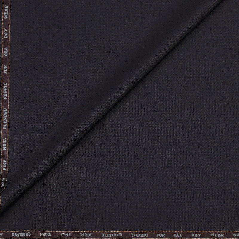 Trouser Fabric Raymond Super 100s Wool Blended Dobby Colour Plum Wine