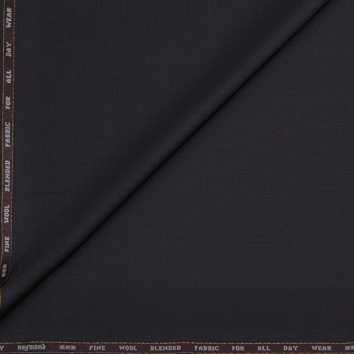 Trouser Fabric Raymond Super 100s Wool Blended Dobby Colour Plum Wine