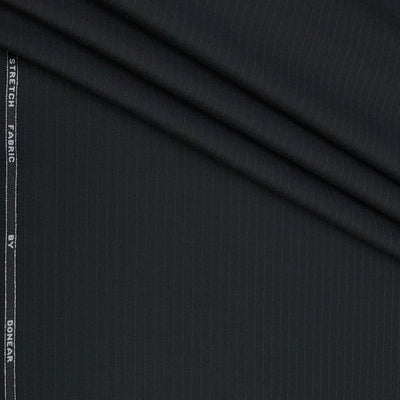 Trouser Fabric Donear Poly Viscose Premium T/R Stretchable Lining Colour Black