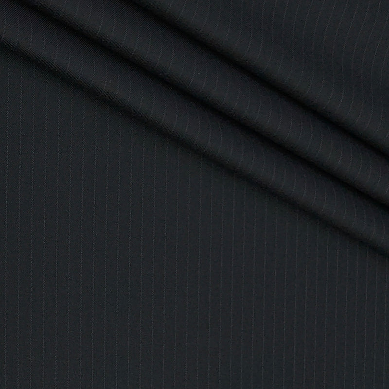 Trouser Fabric Donear Poly Viscose Premium T/R Stretchable Lining Colour Black