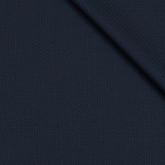 Trouser Fabric Canetti Italy Merino 100s Wool Blend Jacquard Colour Blackish Blue
