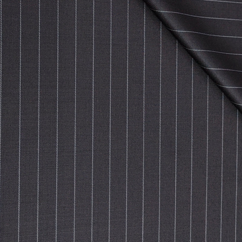 Trouser Fabric Canetti Italy Merino 100s Wool Blend Lining Colour Coffee