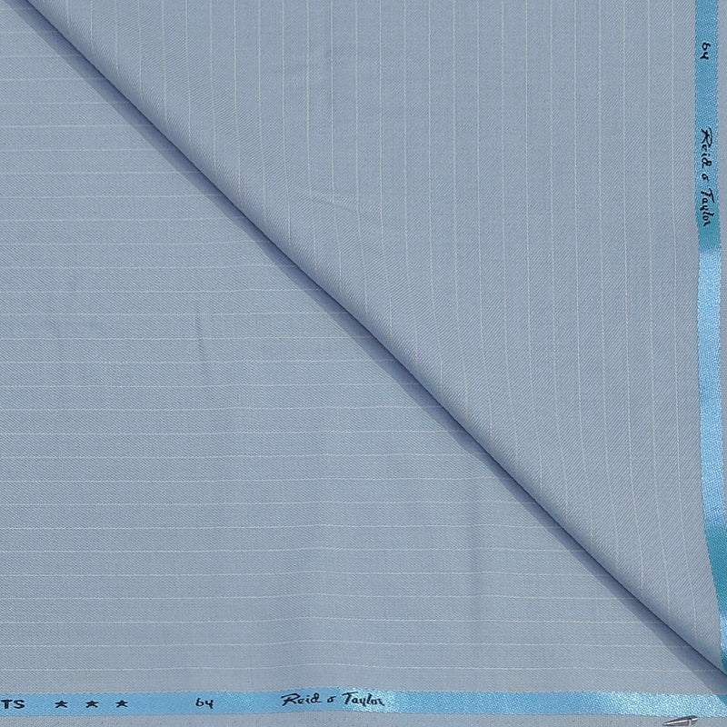 Trouser Fabric Reid & Taylor Poly Viscose Lining Color Sky Blue