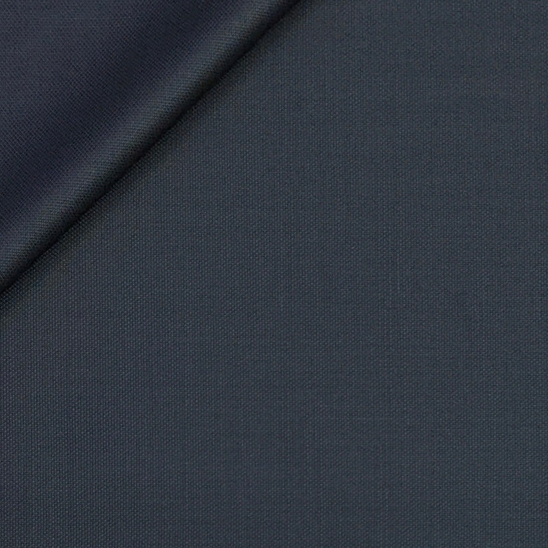 Trouser Fabric Canetti Italy Merino 100s Wool Blend Textured Colour Lava Grey