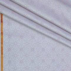 Shirt Fabric Raymond 100% Giza Cotton Premium Jacquard Colour Lavender