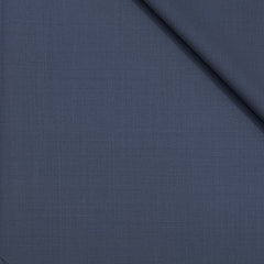 Cavalero Italy Men’s 30% Wool Super 120’s Unstitched Suiting Fabric Colour Lava Blue