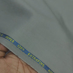 Cavalero Italy Men’s 30% Wool Super 120’s Unstitched Suiting Fabric Colour Gin Green