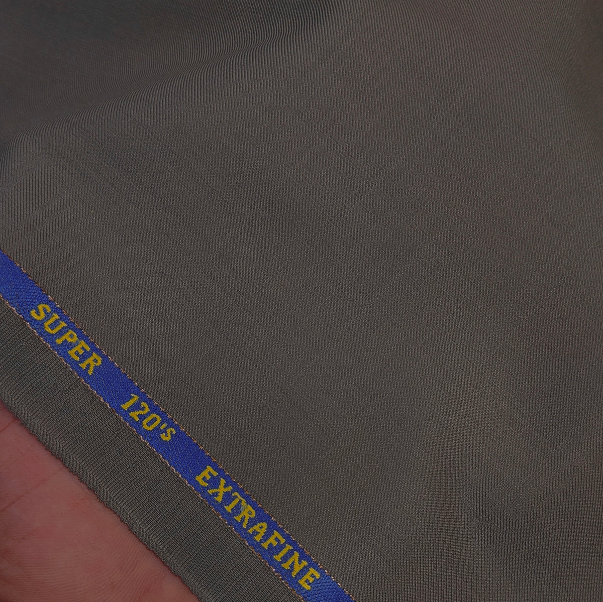 Cavalero Italy Men’s 30% Wool Super 120’s Unstitched Lining Suiting Fabric Colour Bistre Brown
