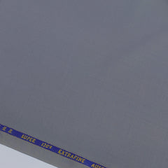 Cavalero Italy Men’s 30% Wool Super 120’s Unstitched Suiting Fabric Colour Heavenly Grey