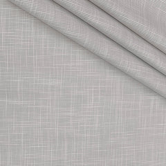 Shirt Fabric Raymond 100% Cotton Slub Colour Fade Brown