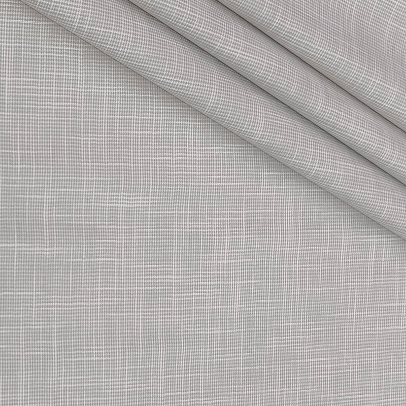 Shirt Fabric Raymond 100% Cotton Slub Colour Fade Brown