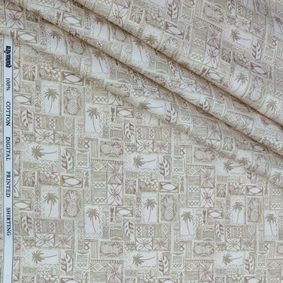 Shirt Fabric Raymond 100% Giza Cotton Digital Print Colour Multicolour