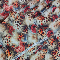 Shirt Fabric Raymond 100% Giza Cotton Digital Print Colour Multicolour