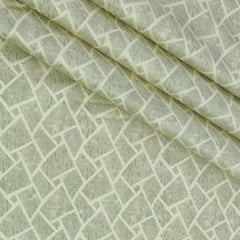 Shirt Fabric Raymond 100% Giza Cotton Print Colour Dry Green