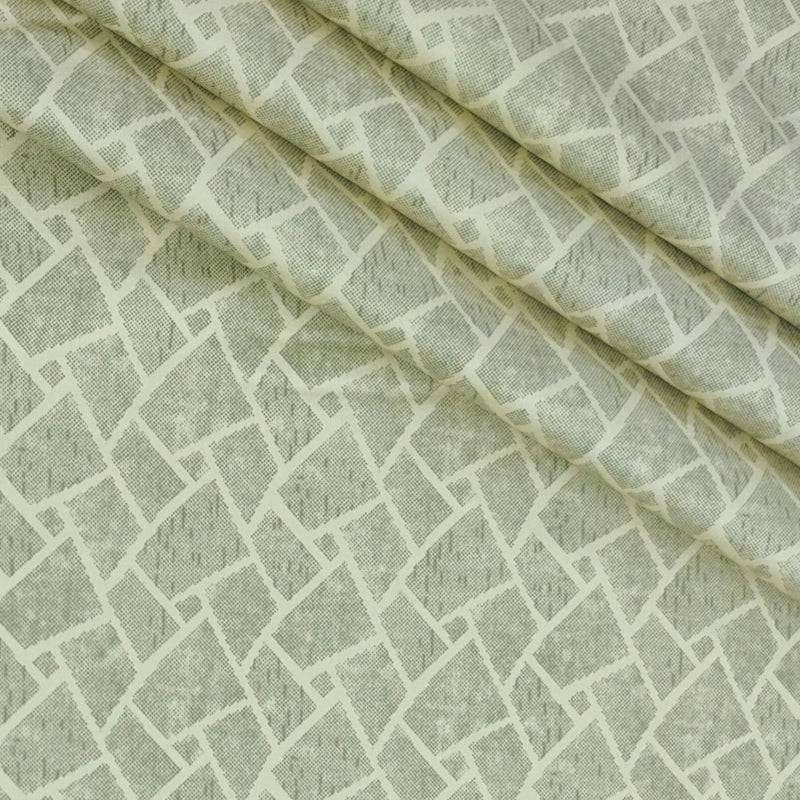 Shirt Fabric Raymond 100% Giza Cotton Print Colour Dry Green