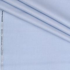 Shirt Fabric Raymond 100% Giza Cotton Premium Jacquard Colour Light Blue