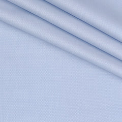 Shirt Fabric Raymond 100% Giza Cotton Premium Jacquard Colour Light Blue