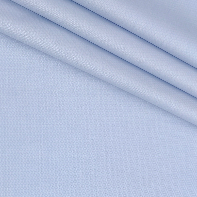 Shirt Fabric Raymond 100% Giza Cotton Premium Jacquard Colour Light Blue