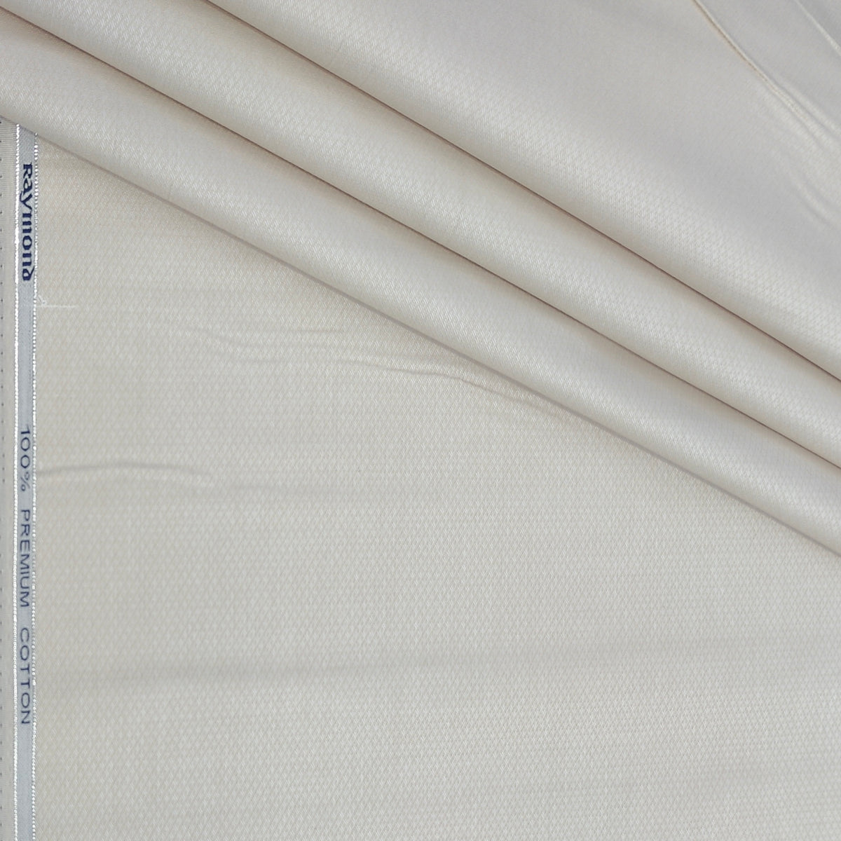Shirt Fabric Raymond 100% Giza Cotton Premium Jacquard Colour Light Brown