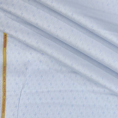 Shirt Fabric Raymond 100% Giza Cotton Print Colour Dim Blue