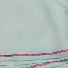 Shirt Fabric Raymond 100% Giza Cotton Premium Jacquard Colour Pistachio Green