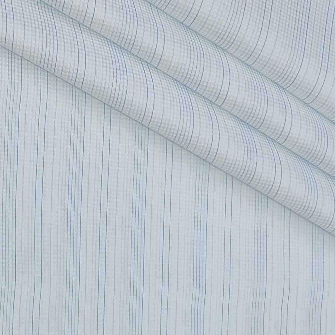 Shirt Fabric Raymond Premium Giza Cotton Lining With Dobby Colour Blue N White