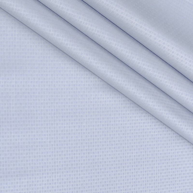 Shirt Fabric Raymond Premium Giza Cotton Dobby Colour Faded Blue