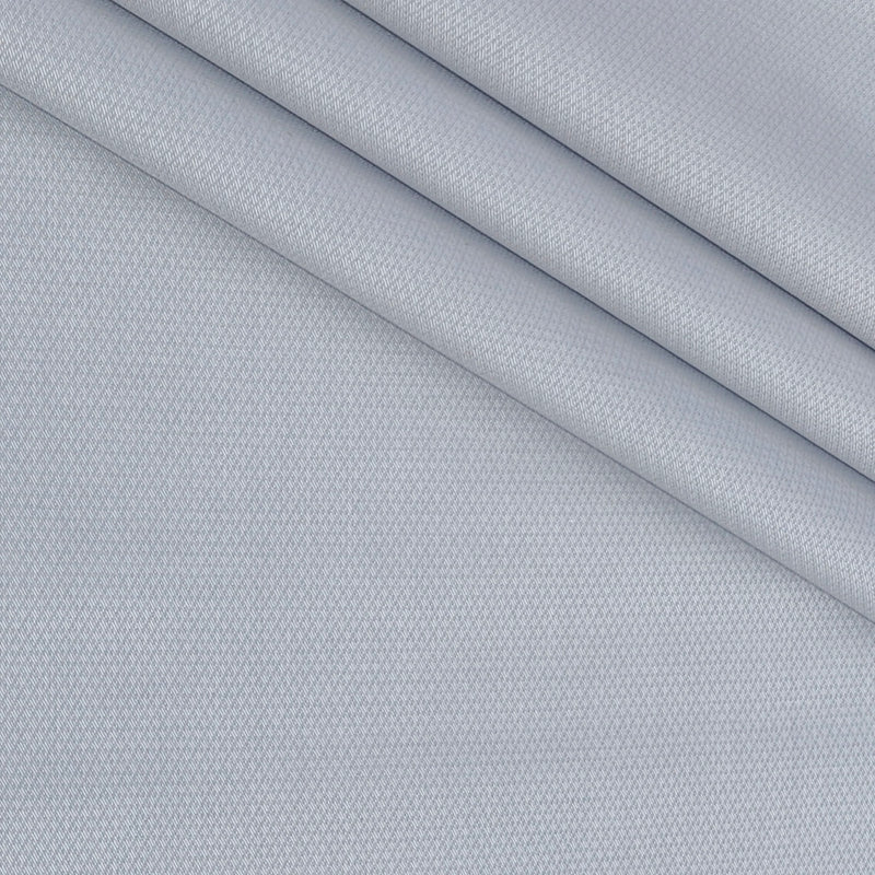 Shirt Fabric Raymond 100% Giza Cotton Jacquard Colour Silver