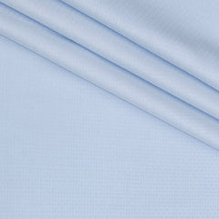Shirt Fabric Raymond Premium Giza Cotton Dobby Colour Light Blue