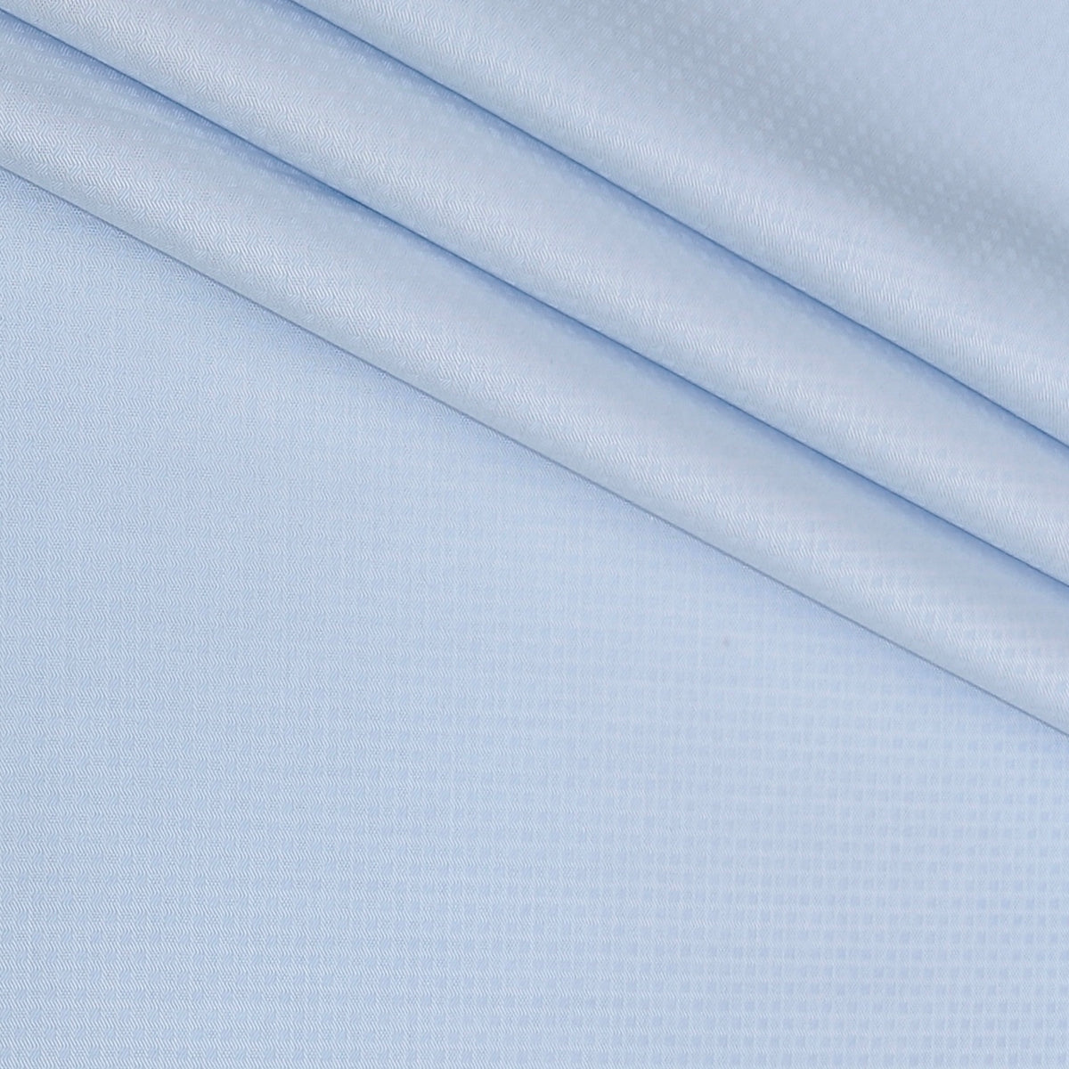 Shirt Fabric Raymond Premium Giza Cotton Dobby Colour Light Blue