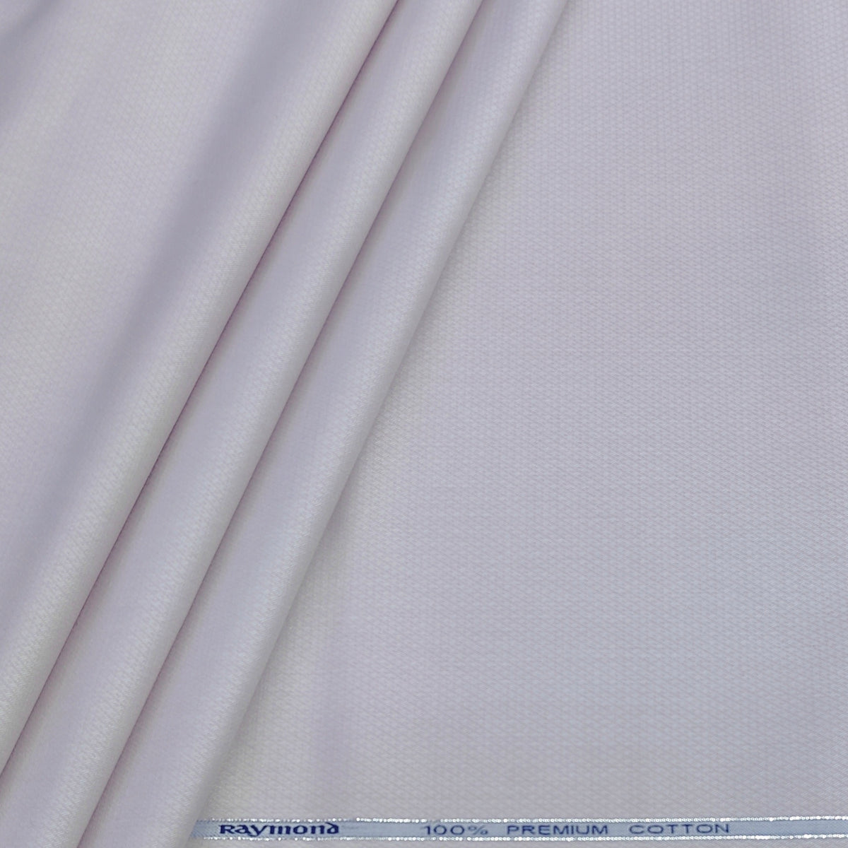 Shirt Fabric Raymond 100% Giza Cotton Jacquard Colour Fair Lavender