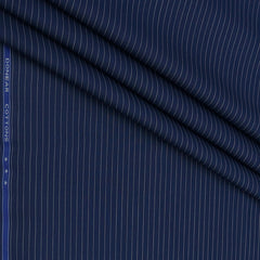 Shirt Fabric Donear Premium Giza Cotton Lining Colour Indigo Blue
